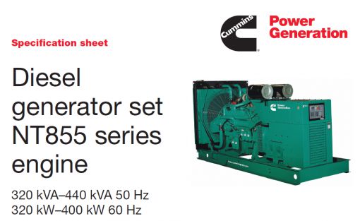 C440 D5 Diesel Generator-Cummins-Turkey-Armada Enerji ve Makina